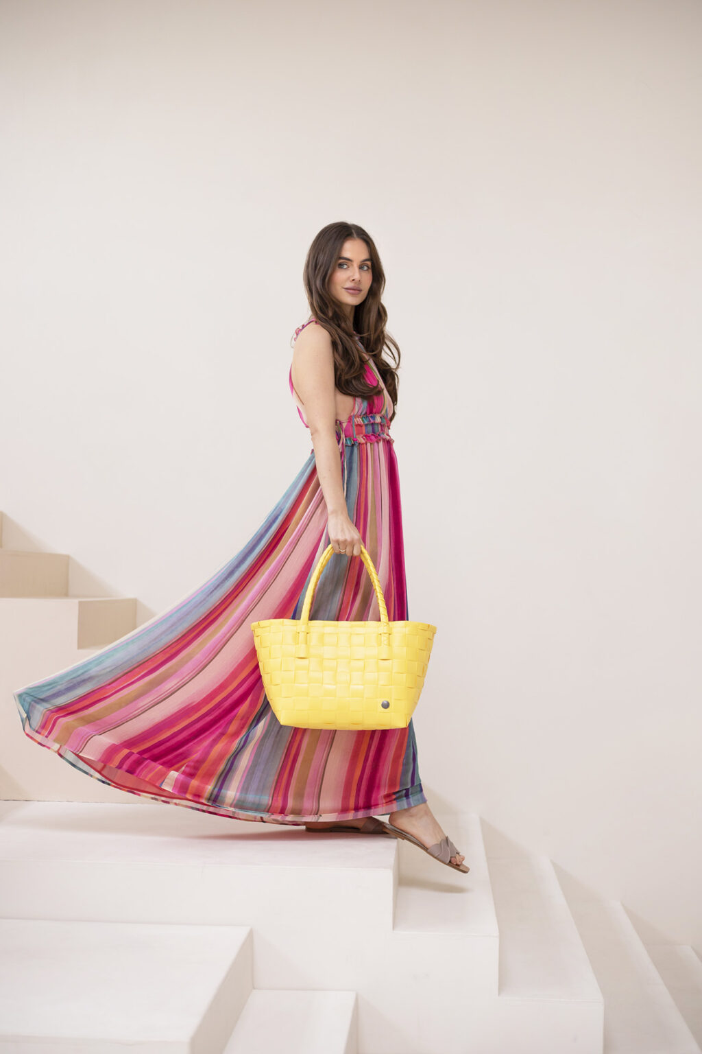HANDED BY PARIS SHOPPER Sunflower Yellow