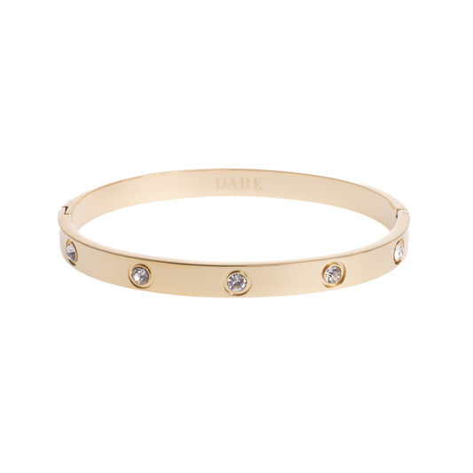 DARK - BIG DOT BANGLE CRYSTAL