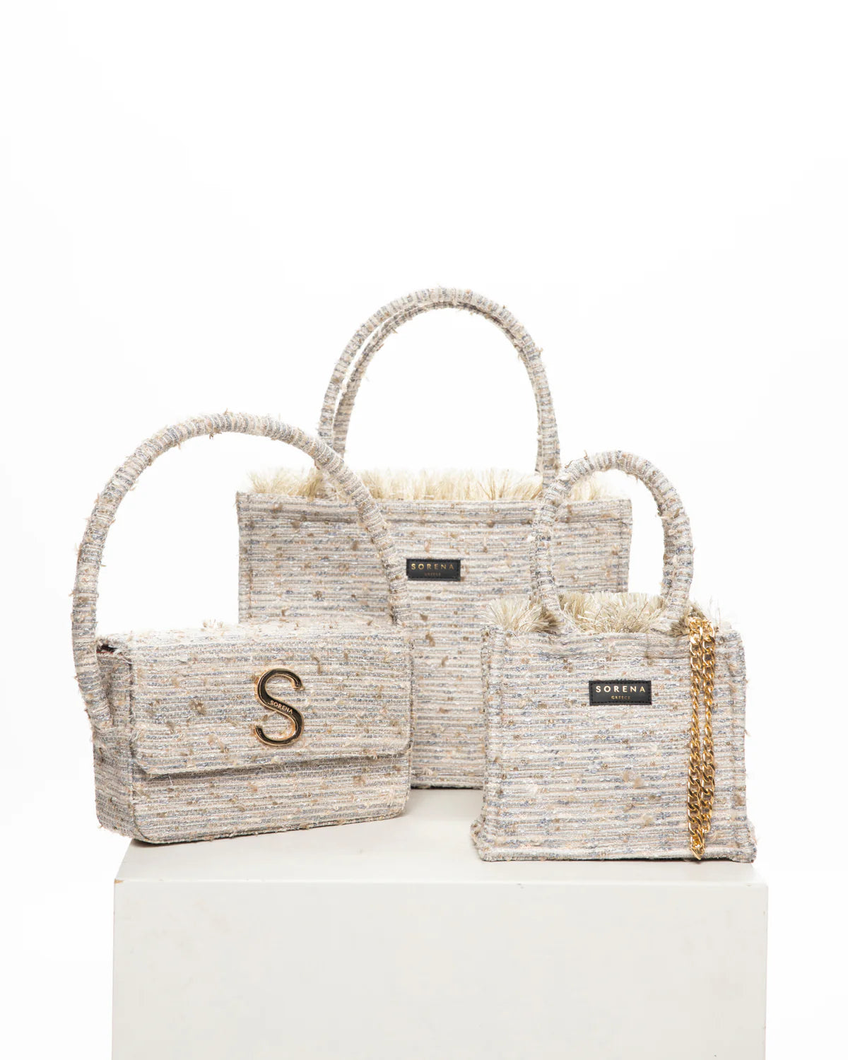 Sorena Bianca Mini Tote Bag